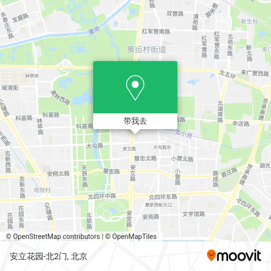 安立花园-北2门地图