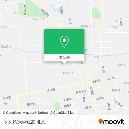 久久鸭(大学城店)地图
