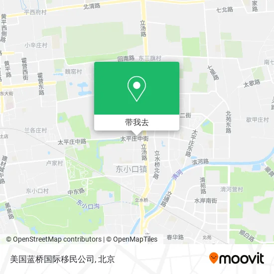 美国蓝桥国际移民公司地图