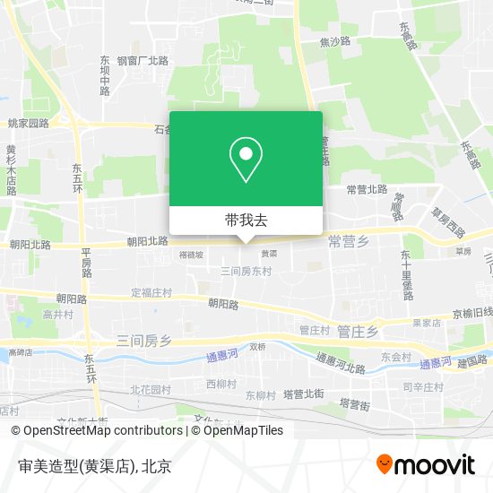审美造型(黄渠店)地图