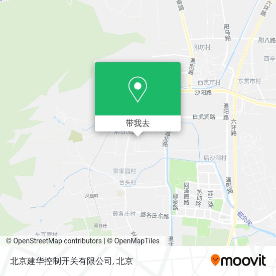 北京建华控制开关有限公司地图