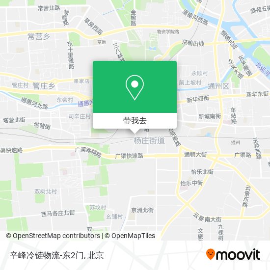 辛峰冷链物流-东2门地图