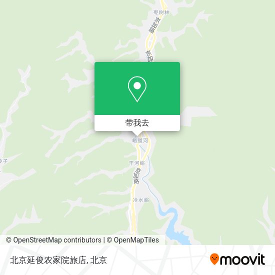 北京延俊农家院旅店地图
