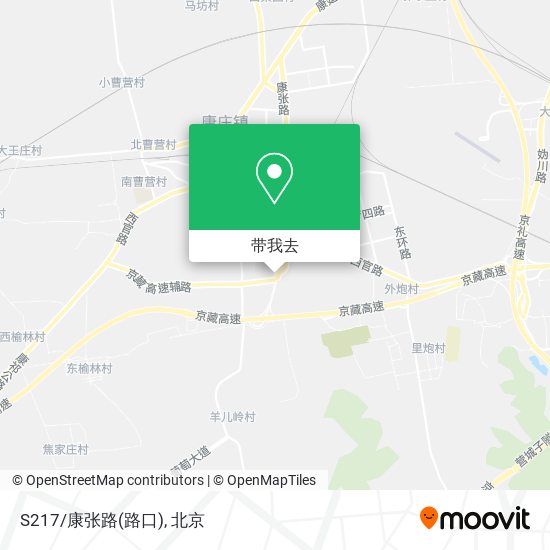 S217/康张路(路口)地图