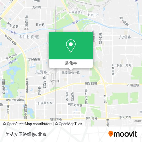 美洁安卫浴维修地图