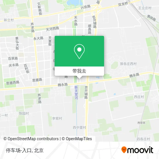 停车场-入口地图