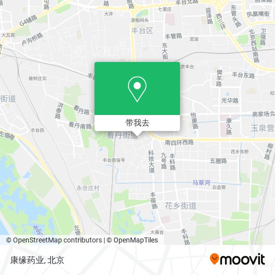 康缘药业地图