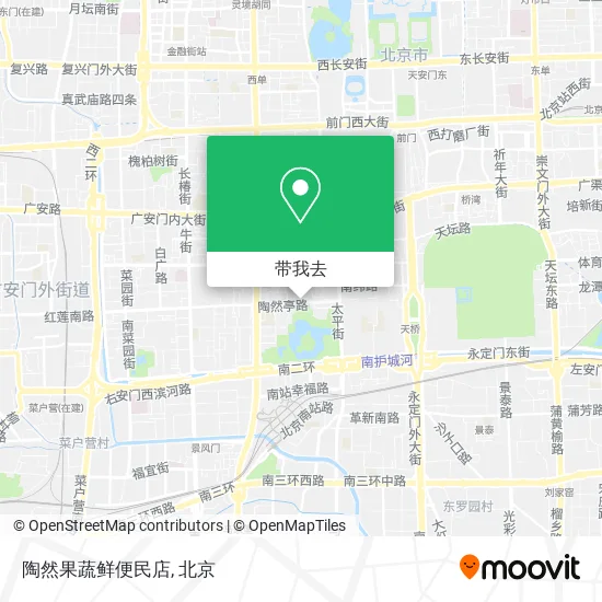 陶然果蔬鲜便民店地图