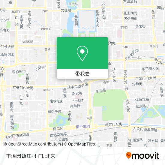 丰泽园饭庄-正门地图