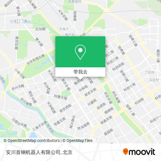 安川首钢机器人有限公司地图