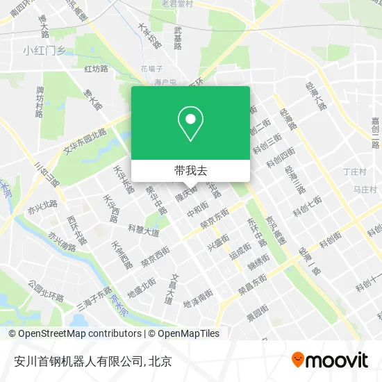 安川首钢机器人有限公司地图