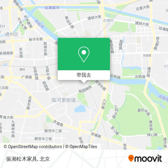 振湘松木家具地图
