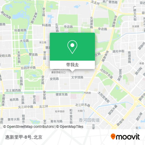惠新里甲-8号地图