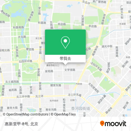 惠新里甲-8号地图