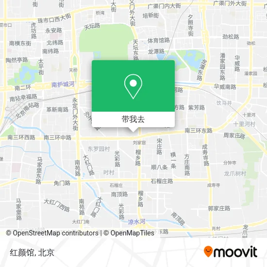 红颜馆地图
