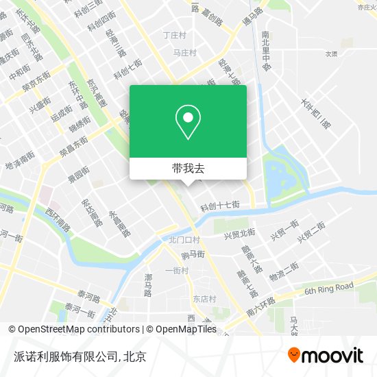 派诺利服饰有限公司地图