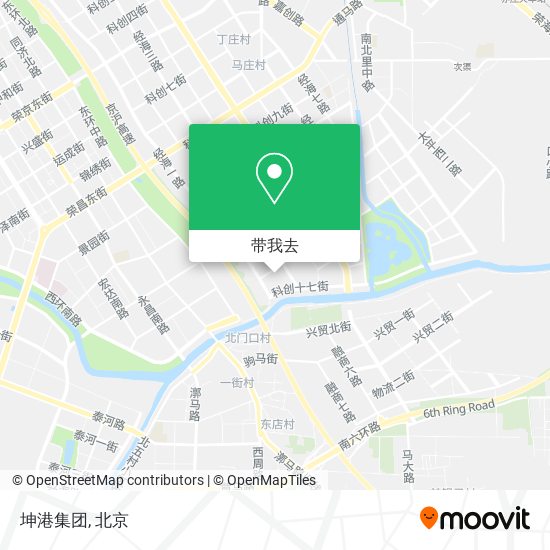 坤港集团地图