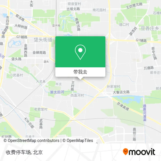 收费停车场地图