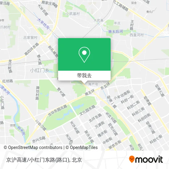 京沪高速/小红门东路(路口)地图