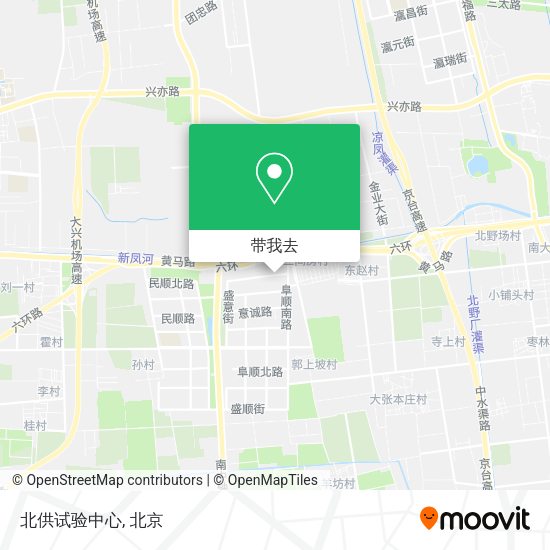 北供试验中心地图