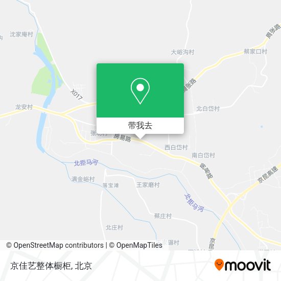 京佳艺整体橱柜地图