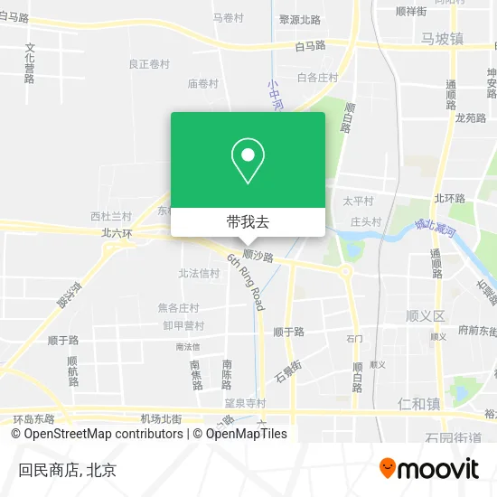 回民商店地图