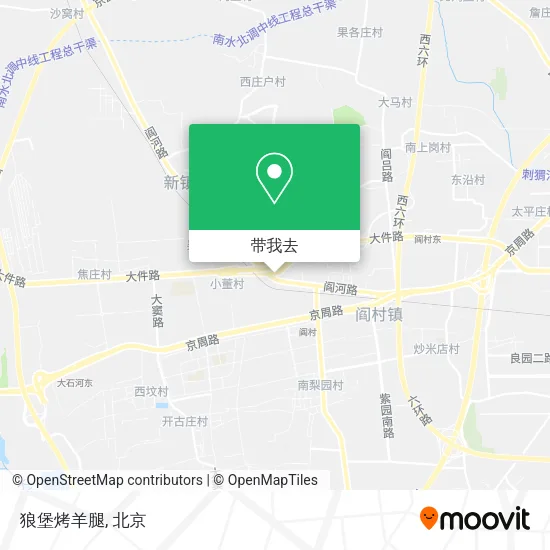 狼堡烤羊腿地图