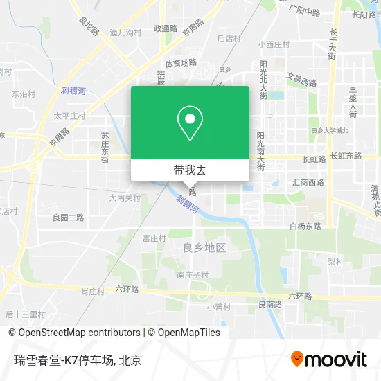 瑞雪春堂-K7停车场地图