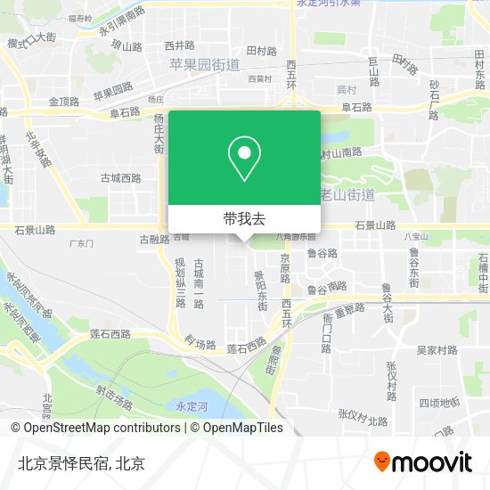 北京景怿民宿地图