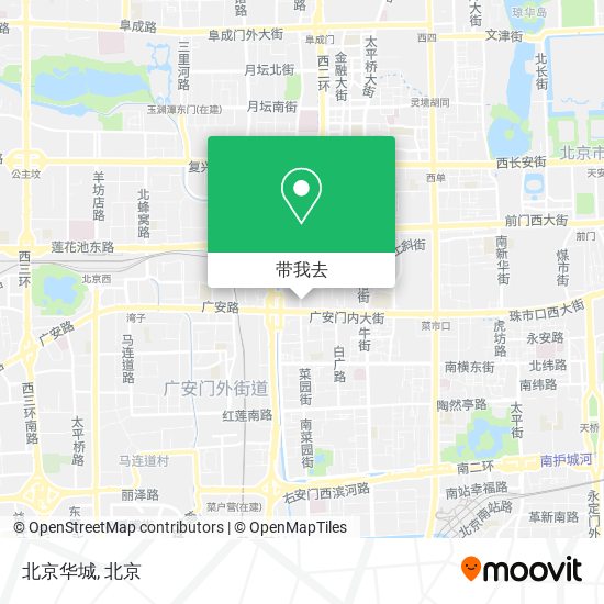 北京华城地图
