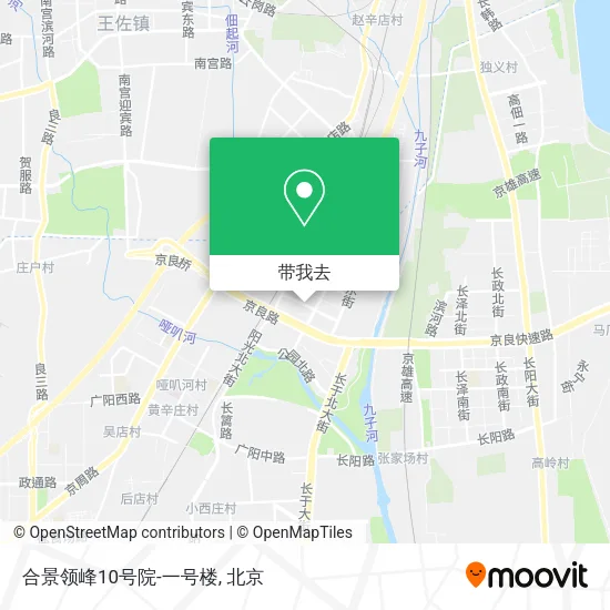 合景领峰10号院-一号楼地图