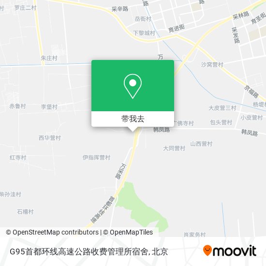 G95首都环线高速公路收费管理所宿舍地图