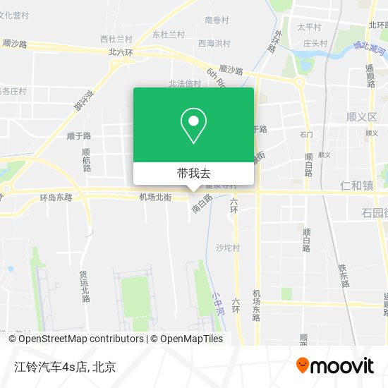 江铃汽车4s店地图