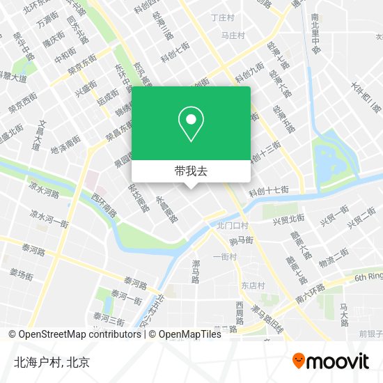 北海户村地图