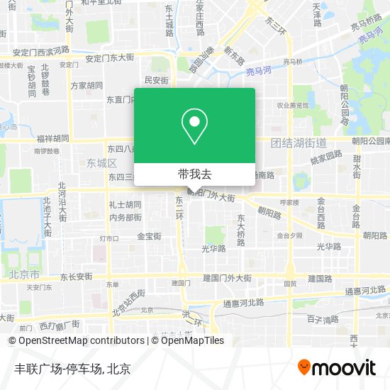 丰联广场-停车场地图
