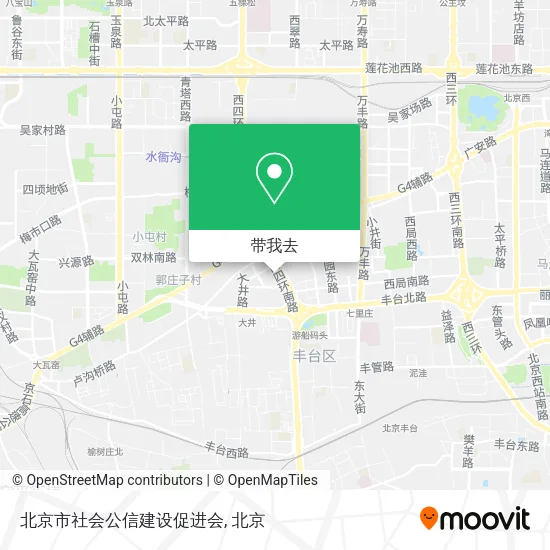 北京市社会公信建设促进会地图