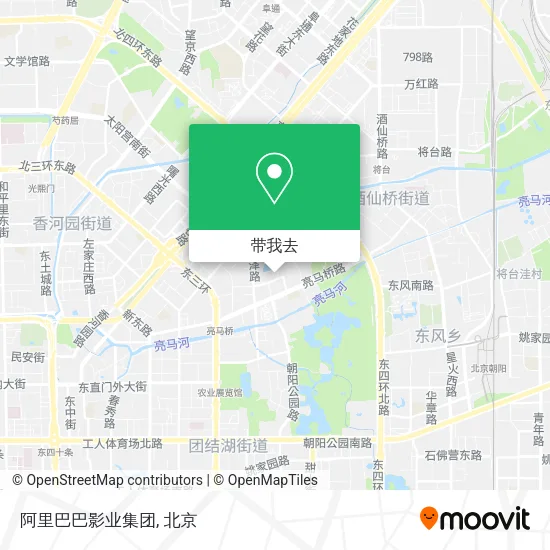 阿里巴巴影业集团地图