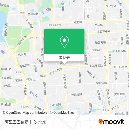 阿里巴巴创新中心地图