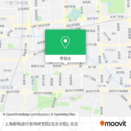上海邮电设计咨询研究院(北京分院)地图