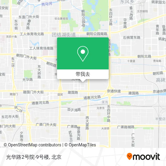 光华路2号院-9号楼地图