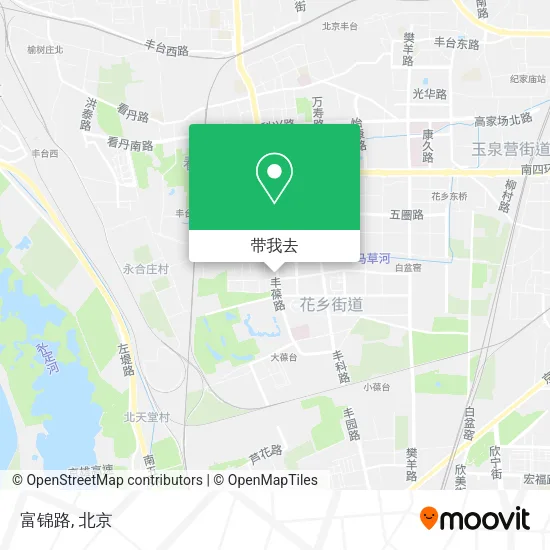富锦路地图