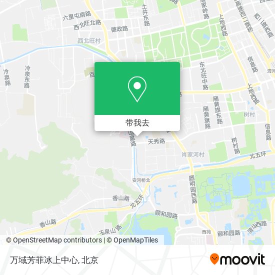 万域芳菲冰上中心地图