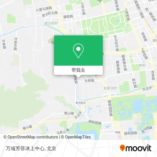 万域芳菲冰上中心地图