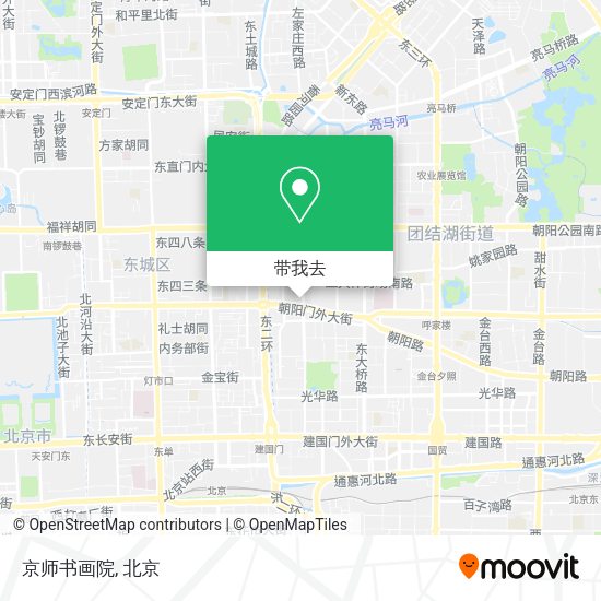 京师书画院地图