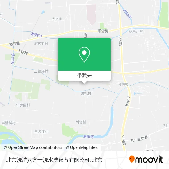 北京洗洁八方干洗水洗设备有限公司地图