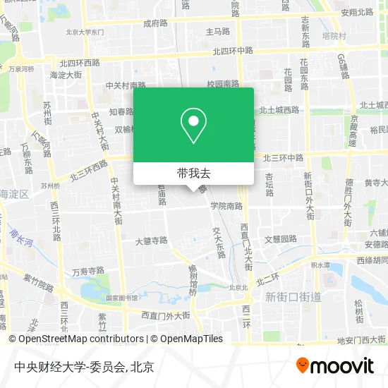 中央财经大学-委员会地图