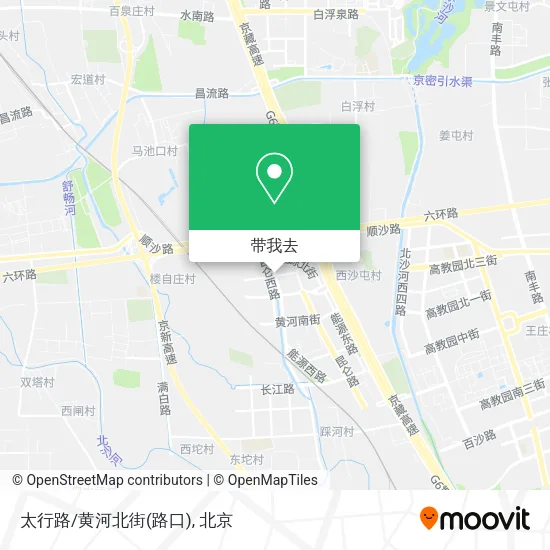 太行路/黄河北街(路口)地图