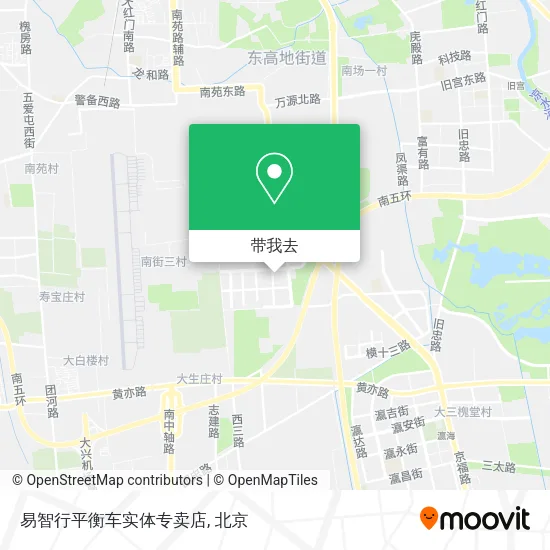 易智行平衡车实体专卖店地图