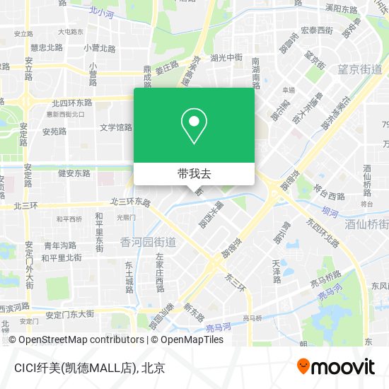 CICI纤美(凯德MALL店)地图