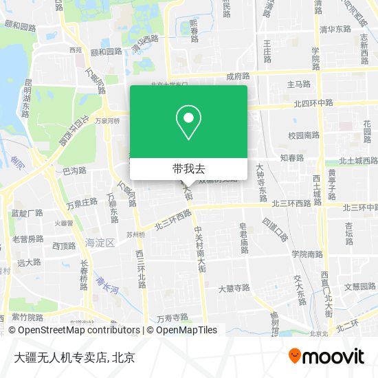 大疆无人机专卖店地图